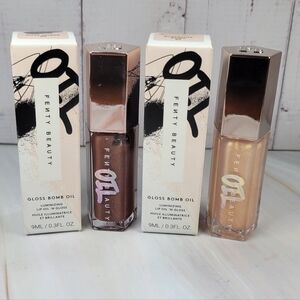 Fenty Beauty Gloss Bomb Oil Luminizing Lip Oil 'N Gloss Bundle BNIB